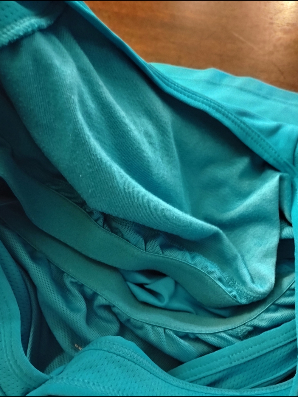 Xersion Turquoise Athletic Tank‎ with Racerback - Picture 6 of 7